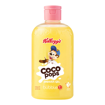 Gel de dus si baie, Kellogg's Coco Pops, 500ml, Bubble T