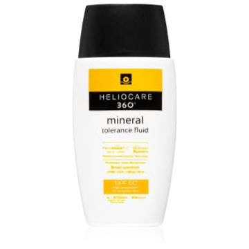 Heliocare 360° Mineral Tolerance Fluid fluid protector cu minerale pentru fata SPF 50