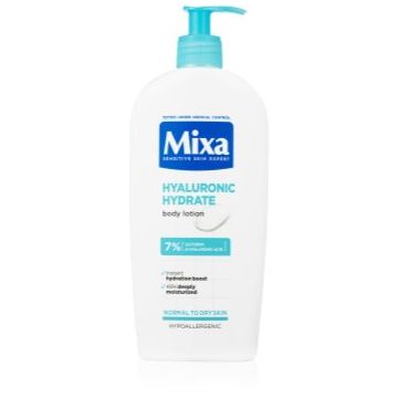 Mixa Hyalurogel Lotiune de corp intensiv hidratanta pentru piele uscata si sensibila