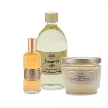 Ritual îngrijire corp Patchouli - Lavender - Vanilla