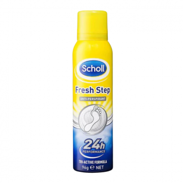 Spray antiperspirant pentru picioare Fresh Step, 150ml, Scholl