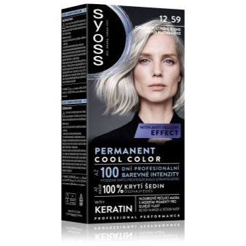 Syoss Permanent Cool Color Culoare permanenta pentru par cu subton rece