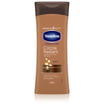 Vaseline Cocoa Radiant lotiune hidratanta cu unt de cacao