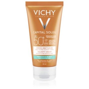 Vichy Capital Soleil crema protectoare pentru ten catifelat SPF 50+