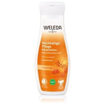 Weleda BIO Sea buckthorn syrup Rakytník Lotiune de corp energizanta