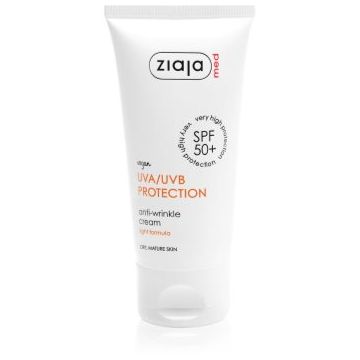 Ziaja Med Protecting UVA + UVB crema contur pentru bronzat SPF 50+