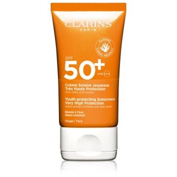 Clarins Sun Care Youth-Protecting Sunscreen crema de soare pentru fata SPF 50+