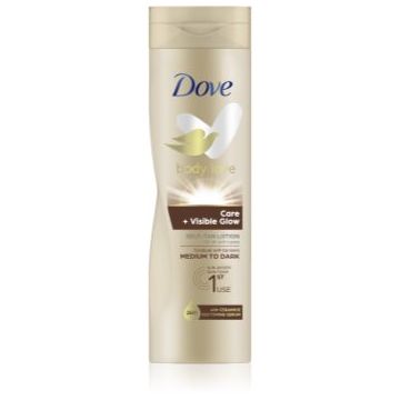 Dove Care & Visible Glow lotiune autobronzanta