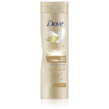 Dove Care & Visible Glow lotiune autobronzanta