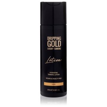 Dripping Gold Luxury Tanning Lotion lotiune hidratanta pentru bronzare pentru un bronz intens