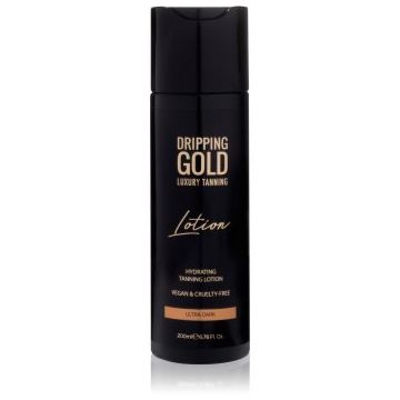 Dripping Gold Luxury Tanning Lotion lotiune hidratanta pentru bronzare pentru un bronz intens
