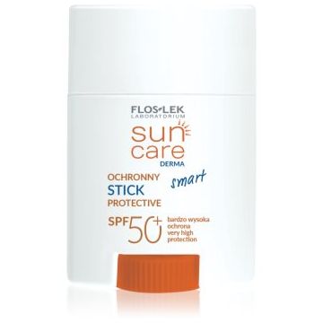 FlosLek Laboratorium Sun Care Derma baton cu protectie solara pentru fata si zonele sensibile ale pielii