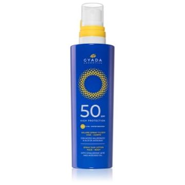 Gyada Cosmetics Solar crema de protectie pentru fata si corp SPF 50