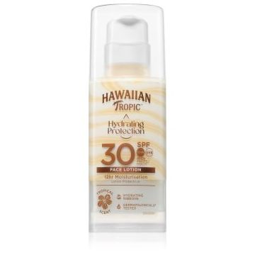 Hawaiian Tropic Hydrating Protection Face Lotion crema de soare pentru fata SPF 30