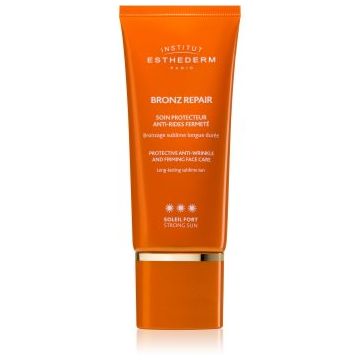 Institut Esthederm Bronz Repair Protective Anti-Wrinkle and Firming Face Care cremă facială antirid pentru fermitate cu o protectie UV ridicata