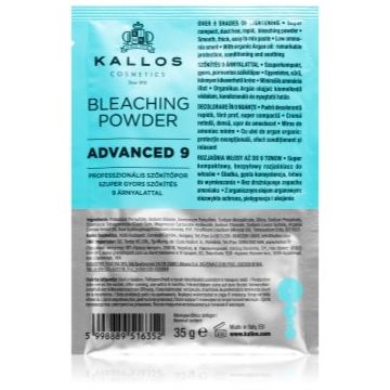Kallos Bleaching Powder Advanced 9 pudră pentru decolorare și crearea șuvițelor