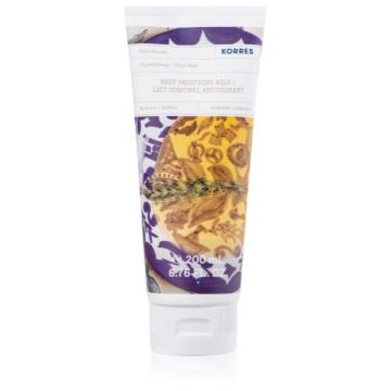 Korres Thyme & Honey loțiune de corp hidratantă cu ulei de migdale