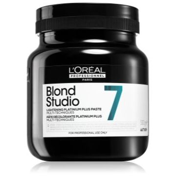 L’Oréal Professionnel Blond Studio Platinium Plus crema decoloranta pentru par natural sau vopsit