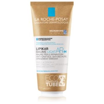 La Roche-Posay Lipikar Baume AP+M Light Balsam corporal regenerator pentru piele uscata si sensibila