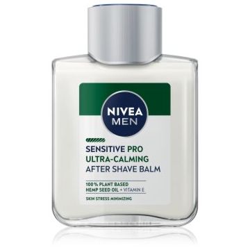 NIVEA MEN Sensitive Hemp balsam după bărbierit cu ulei de canepa