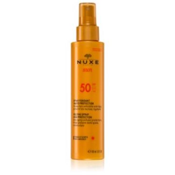 Nuxe Sun Melting Spray High Protection spray pentru bronzat cu o protectie UV ridicata
