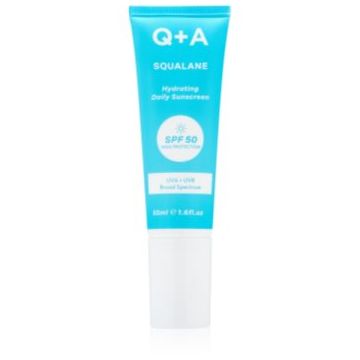 Q+A Squalane crema protectoare pentru fata SPF 50
