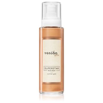 Resibo SUPERSTAR. Body Balm Summer Gold Crema matifianta pentru corp