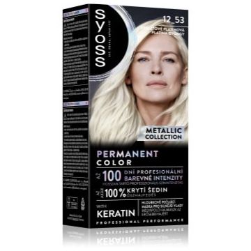 Syoss Color Metallic Collection Culoare permanenta pentru par