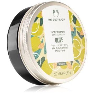 The Body Shop Olive Body Butter unt de corp intens hidratant pentru piele foarte uscata