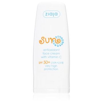 Ziaja Sun crema de fata antioxidanta cu vitamina C