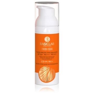 BasicLab Dermocosmetics Protecticus emulsie nuanțatoare SPF 50+