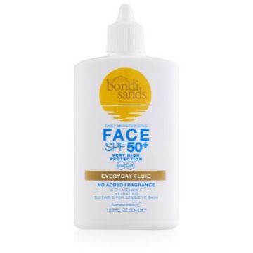 Bondi Sands SPF 50+ Everyday Face Fluid fluid pentru fata cu protectie solara SPF 50+