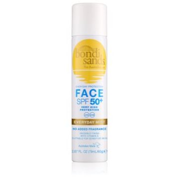 Bondi Sands SPF 50+ Everyday Face Mist aburi de protecție faciale