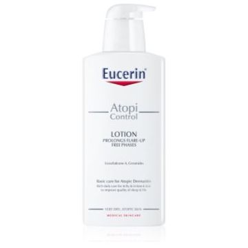 Eucerin AtopiControl lapte de corp pentru piele uscata, actionand impotriva senzatiei de mancarime