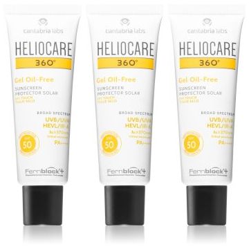 Heliocare 360° Gel Oil-Free gel pentru plaja SPF 50
