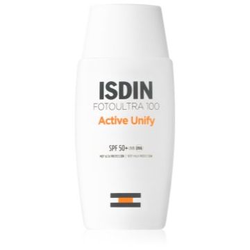 ISDIN FotoUltra 100 Active Unify crema de protectie iluminatoare SPF 50+