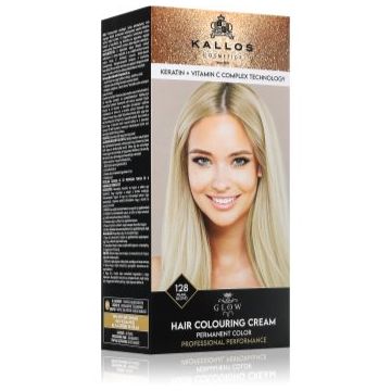 Kallos Glow Lasting Cream Colour Culoare permanenta pentru par