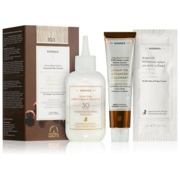 Korres Argan Oil Culoare permanenta pentru par cu ulei de argan