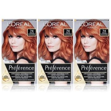 L’Oréal Paris Préférence culoare par ambalaj economic culoare 7.4 Mango Copper