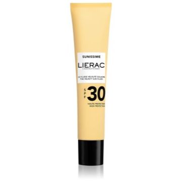 Lierac Sunissime The Velvety Sun Fluid SPF 30 fluid piele plaja