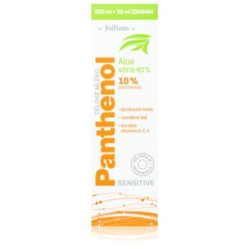 MedPharma Panthenol 10% Sensitive lapte de corp intens hidratant efect regenerator