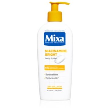 Mixa Niacinamide Bright unt pentru corp unt de shea