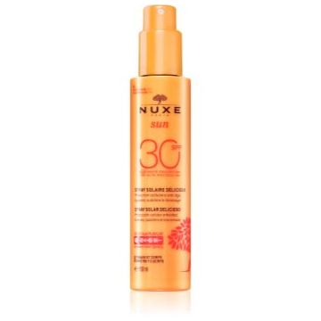 Nuxe Sun Delicious Solar Spray spray pentru bronzat pentru fata si corp