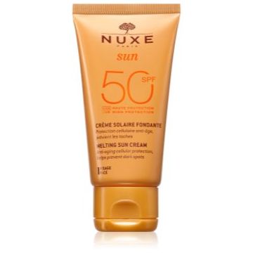 Nuxe Sun Melting Cream High Protection crema de soare pentru fata SPF 50