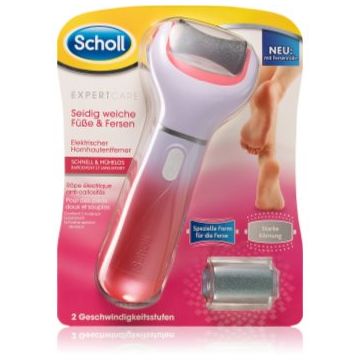 Scholl Expert Care Regular Strong pila electronica pentru calcaie + capete de schimb