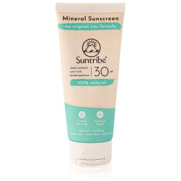 Suntribe Mineral Sunscreen cremă pentru plaja cu minerale