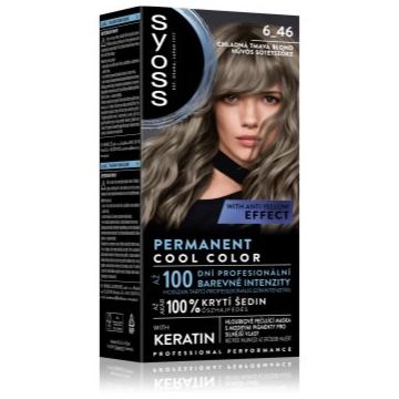 Syoss Permanent Cool Color Culoare permanenta pentru par cu subton rece