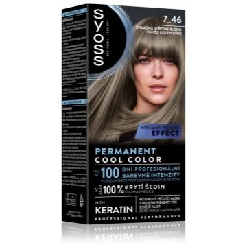 Syoss Permanent Cool Color Culoare permanenta pentru par cu subton rece