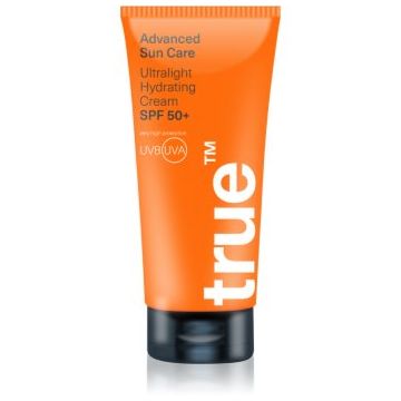 true men skin care Sun Care Ultralight Hydrating Cream SPF 50+ crema hidratanta usoara SPF 50+