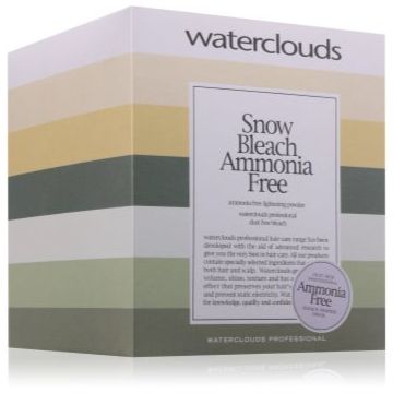 Waterclouds Snow Bleach Ammonia Free pudra decoloranta pentru păr